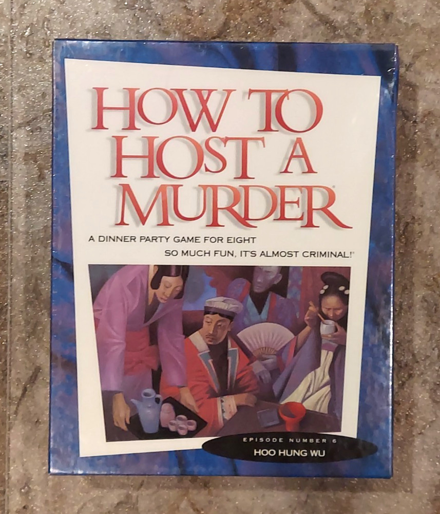 1997 Vintage How to Host a Murder Hoo Hung Wu Episode 6 dinner party game