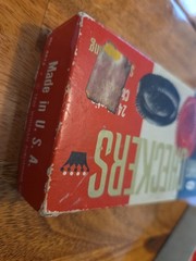 Crown Checkers Vintage 1960 Plastic Self Stacking Whitman NO. 4413 Made in USA