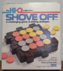 Vtg Ideal Hi-Q Collection SHOVE OFF Game 1984 USA Complete Ideal