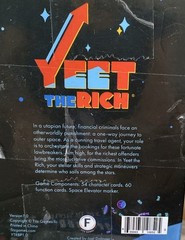 Yeet The Rich Card Game 2 To 6 Players New Vintage Yet The Elite Game Night