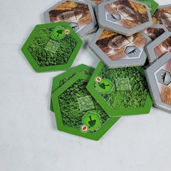 15 Pc Terraforming Mars GREENERY CITY TILES Lot Stronghold Games