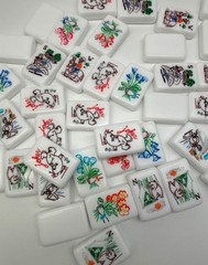 TRACH/BACH Inspired American Mahjong Tiles