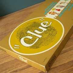 Vtg Clue Detective Board Game Parker Brothers Complete 1960s