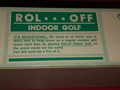 NEW 1975 ROL…OFF Indoor Golf Dice Game- FUN FOR ALL AGES!