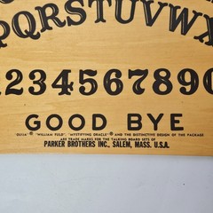 1967 Ouija Board Parker Brothers No.602 William Fuld Wooden Deluxe Edition Rare