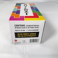 BUILDZI TENZI Fast Stacking Block Building Family Party Game Complete Ages 6+