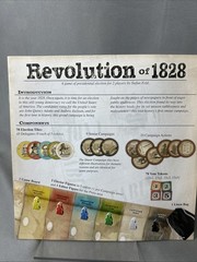 REVOLUTION OF 1828 Board Game – Stefan Feld Renegade Game Studio 2019 – COMPLETE
