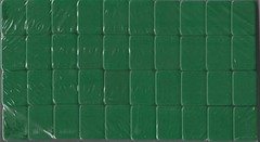 DARK GREEN – 4 Layer Acrylic Mahjong Tiles Full American Set 160 Tiles US SELLER