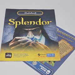 Splendor Board Game Space Cowboys Strategy Card Game Complete Marc André