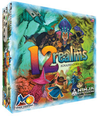 12 Realms Board Game Brand New Factory Sealed Ninja Division Mage 2016 NJD420201