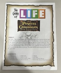 Pirates of the Caribbean The Game of Life 2005 Dead Man’s Chest Disney