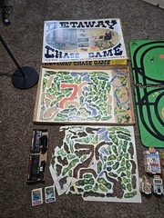 VTG 1960s AMF Getaway Chase Game – Complete?? Great Shape! With Manual