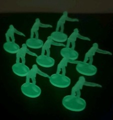 Twilight Creations Boardgame Bag o’ Zombies!!! – Glow-in-the-Dark Lot of 10