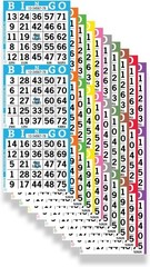 Books – 3 Faces, 10 Pages Each, 100 Disposable Game Books – Bold Dauber Sheets –