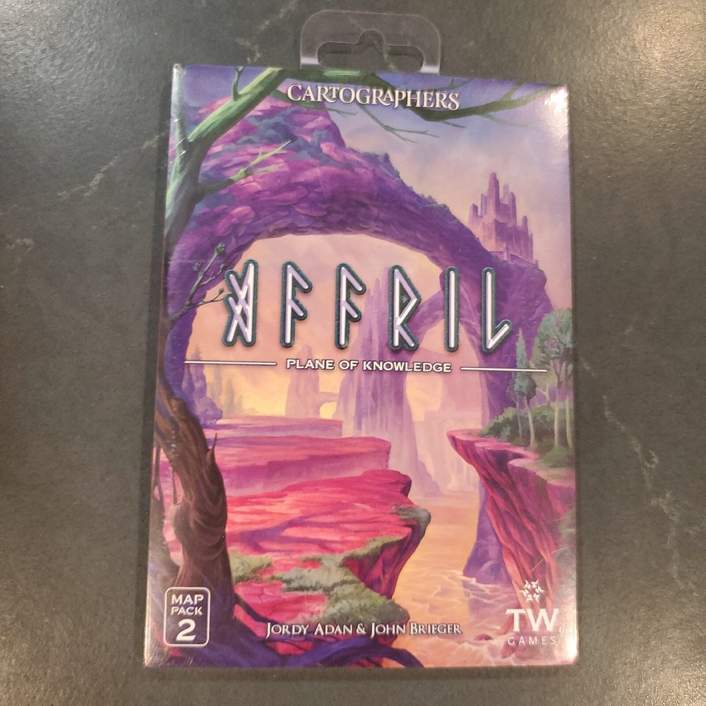 Cartographers: Map Pack 2 Affril Plane Of Knowledge TW Games Role Player