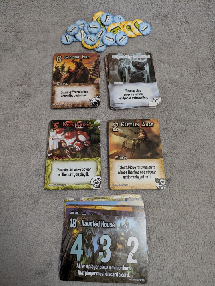 Smash Up — Awesome Level 9000 Expansion — No Box or Manual – Free Shipping!!