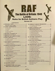 RAF: The Battle of Britain, 1940 (Decision Games, 2009)