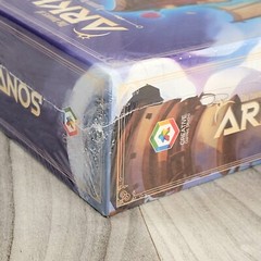 THE TOWERS OF ARKHANOS Dice Drafting Board Game, IDW Games 2019, Daniel Alves