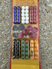 Vintage Hop Ching Chinese Checkers Board Game J. Pressman & Co Made in Japan NOS
