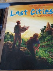 REINER KNIZIA LOST CITIES BOARD GAME GREAT FOR ANY COLLECTION!