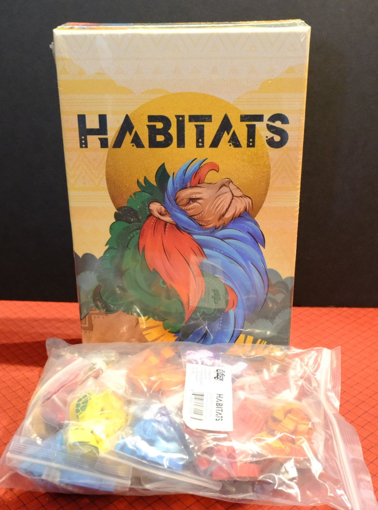 Habitats All-Play Board Game W/ Promo Animals BNIS