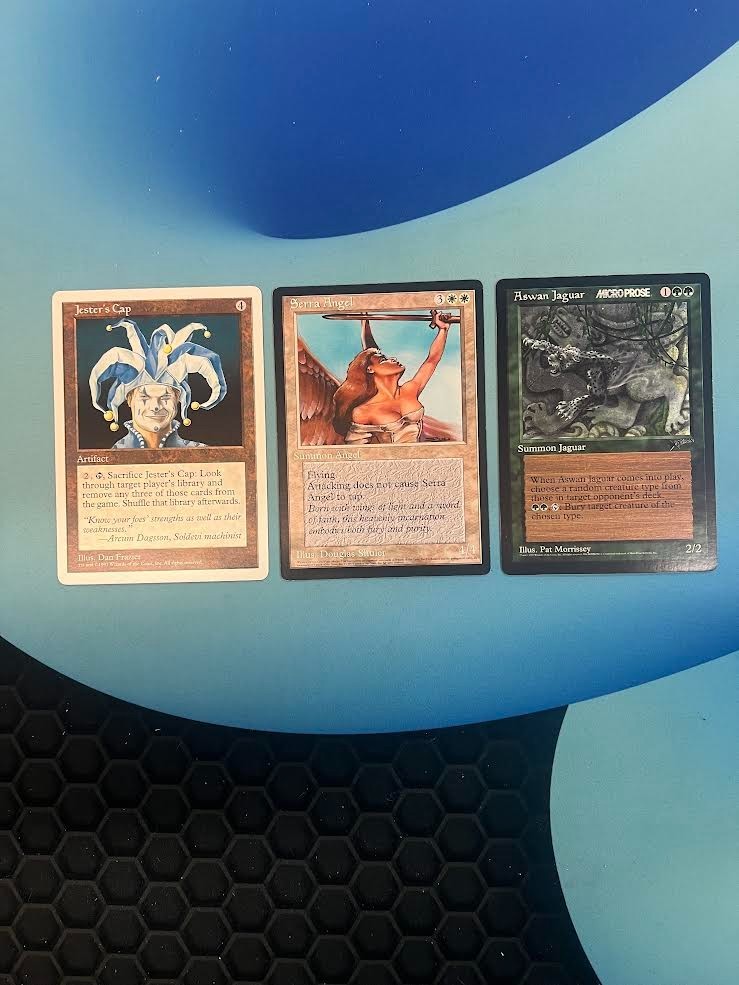 Magic The Gathering Lot of 3 Jumbo Oversized 6×9 Promo Cards – READ DESCRIPTION