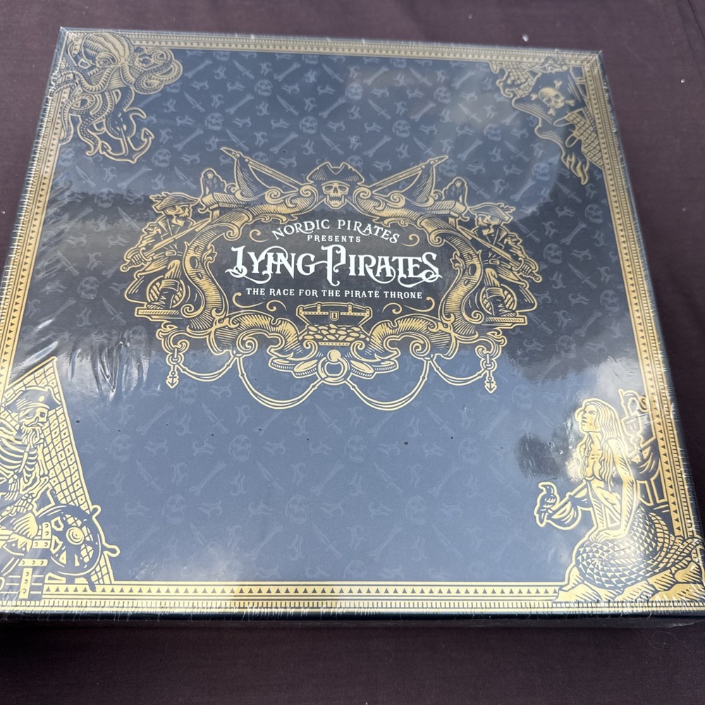 Lying Pirates: The Race for the Pirate Throne Deluxe Edition Board Game – New