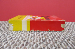 1949 Vintage Cootie Game Box Is 6×9 Inches Missing 1 Leg Green Heads EX