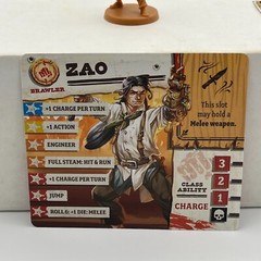 ZAO Survivor Figure & ID Card: Zombicide Undead or Alive Steampunk