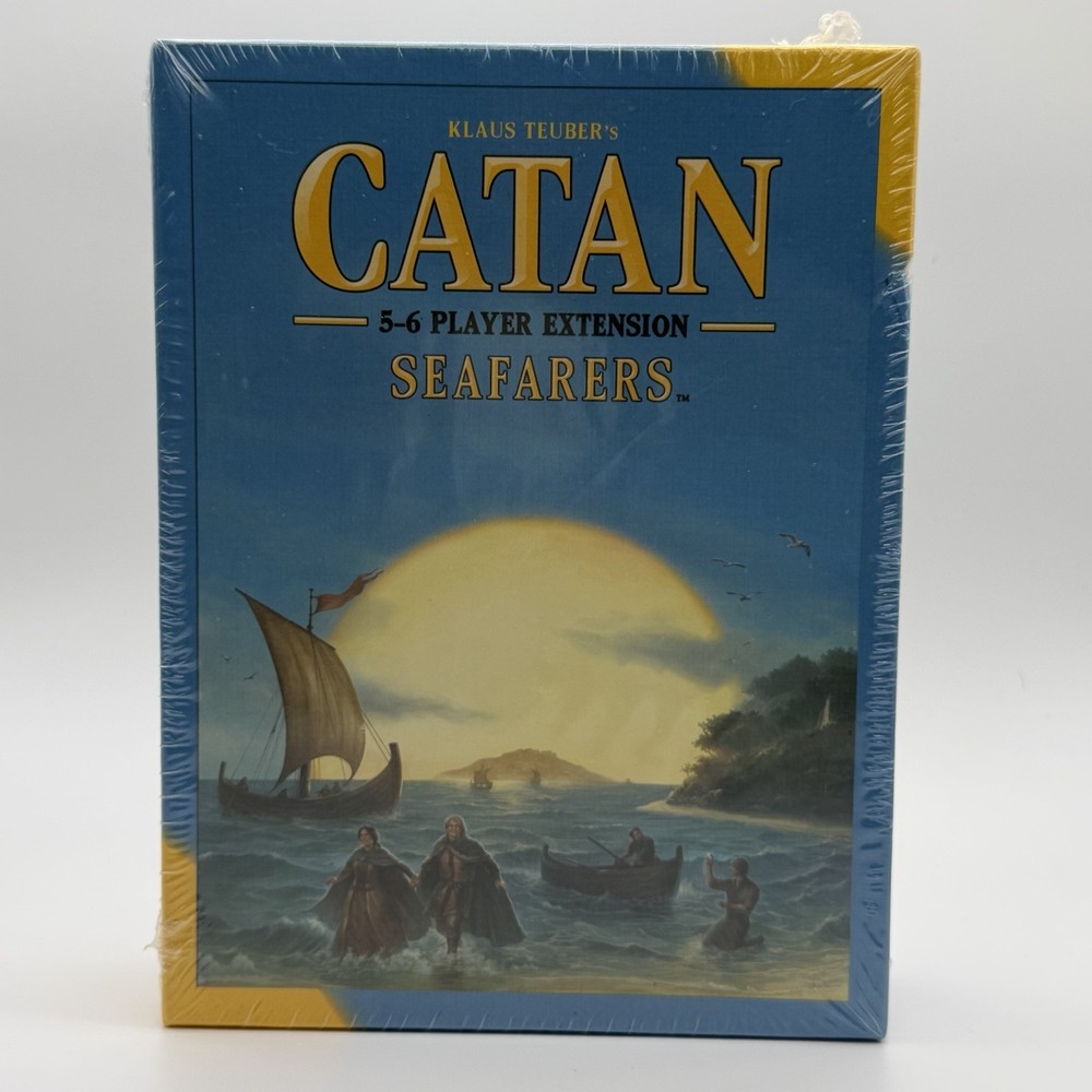 Catan Seafarers 5-6 Player Extension Board Game Expansion CT3074 New Sealed