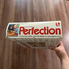 VINTAGE 1982 Perfection Board Game #8370 Lakeside 100% COMPLETE Working