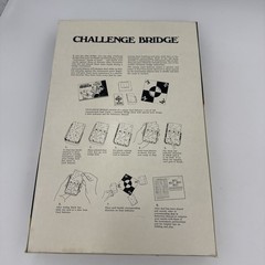 NEW Challenge Bridge 3M Bookshelf Card / Board Game Classic Vintage 1972
