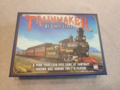 Trainmaker Board Card Dice Game AEG Railroad Push Your Luck Train Chris Leder