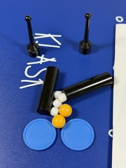 KLASK Board Game An Epic Magnetic Battle 2-player Kids & Adults Denmark w/Box