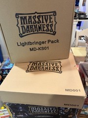 CMON Massive Darkness Miniatures Board Game Lot w/ Expansions