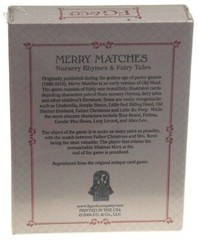 The Game of Merry Matches Nursery Rhymes Fairy Tales Party Gift Cards Family Fun