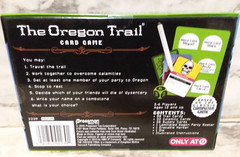 2 THE OREGON TRAIL Card Video Theme Games – Base Game & Hunt for Food – Complete
