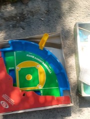 Vintage RARE 1973 Ideal Toys Hank Aaron Baseball Game