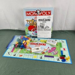 Monopoly Junior COMPLETE Parker Brothers 2005 Kids Childrens Ticket Booth