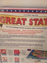 Great States Geography Game Trivia Homeschool Best Toy Award Learning Aid Sealed