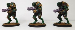 Well Painted Trun Hunters Miniatures & cards No box (3)Shadows of Brimstone FFP