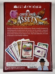 Cover Your Assets Card Game by Grandpa Beck’s Games NEW SEALED Family Fun 2-6