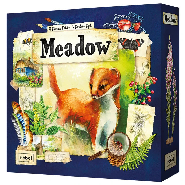Meadow Board Game – Rebel Studio – NEW – Free Shipping!