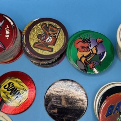 Lot of 175+ POGs, Slammers and Milk Caps – Various characters, shapes, etc.