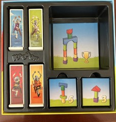 Kaboom A Mad Dash To Build Or Crash! 2013 Blue Orange Games Replacement Pieces