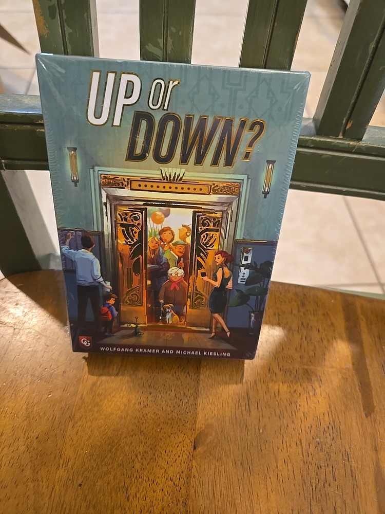Up or Down Card Game Capstone Games NEW Sealed 2–6 Players Kramer Kiesling 2
