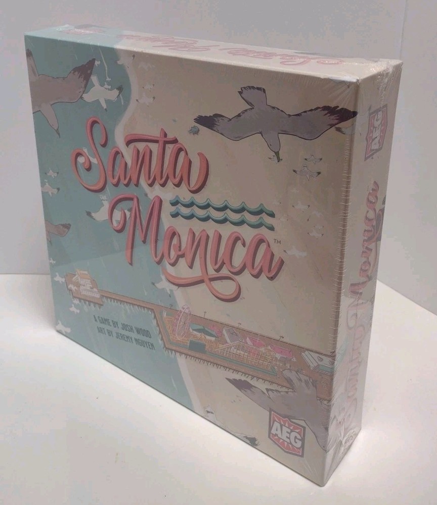 Santa Monica Strategy Game – City Building Card Drafting – Brand New Sealed!