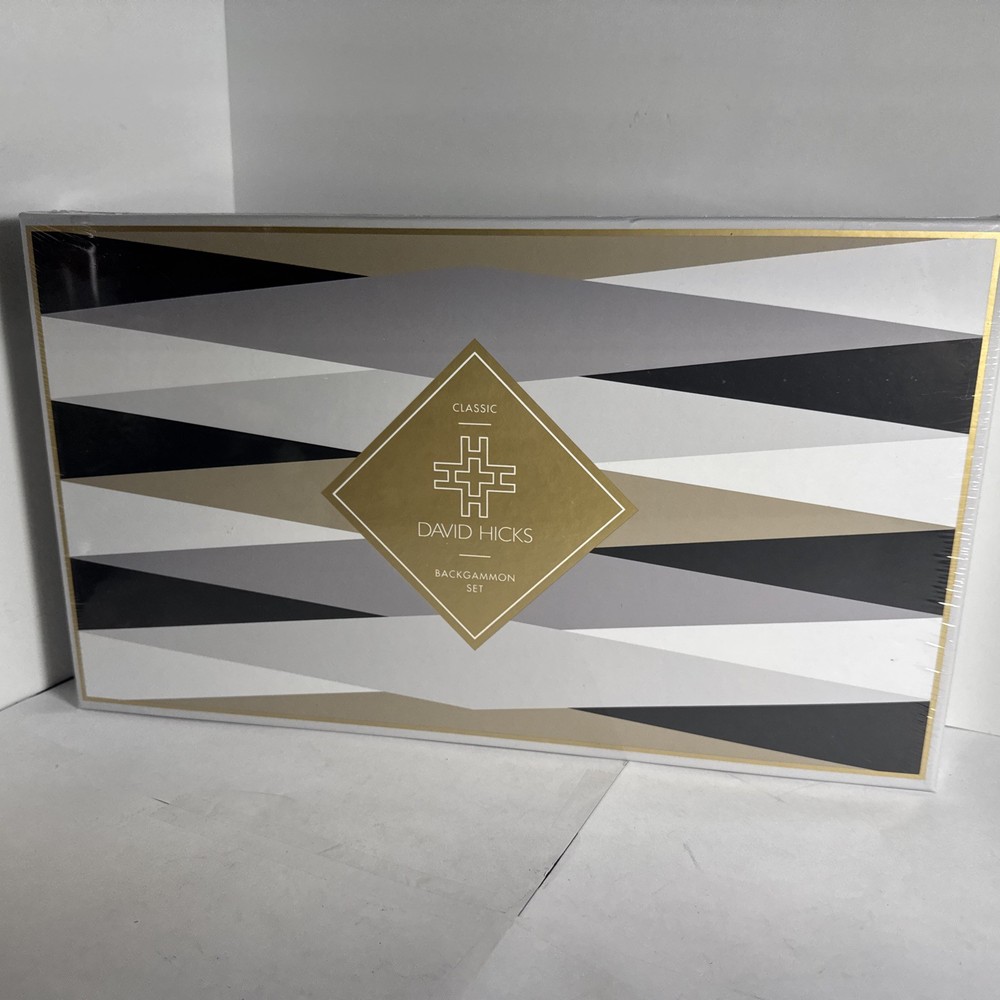 David Hicks Backgammon Set. Brand New And Sealed