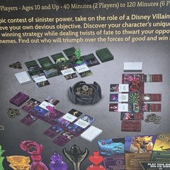 Disney Villainous Game The Worst Takes It All 10 Years & Up Some Box Wear Sealed