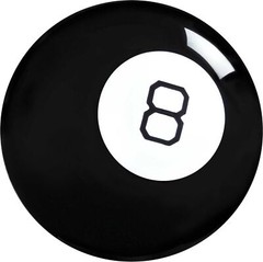 Mattel Games Magic 8 Ball Toys and Games, Retro Theme Fortune Teller, Ask a Q…